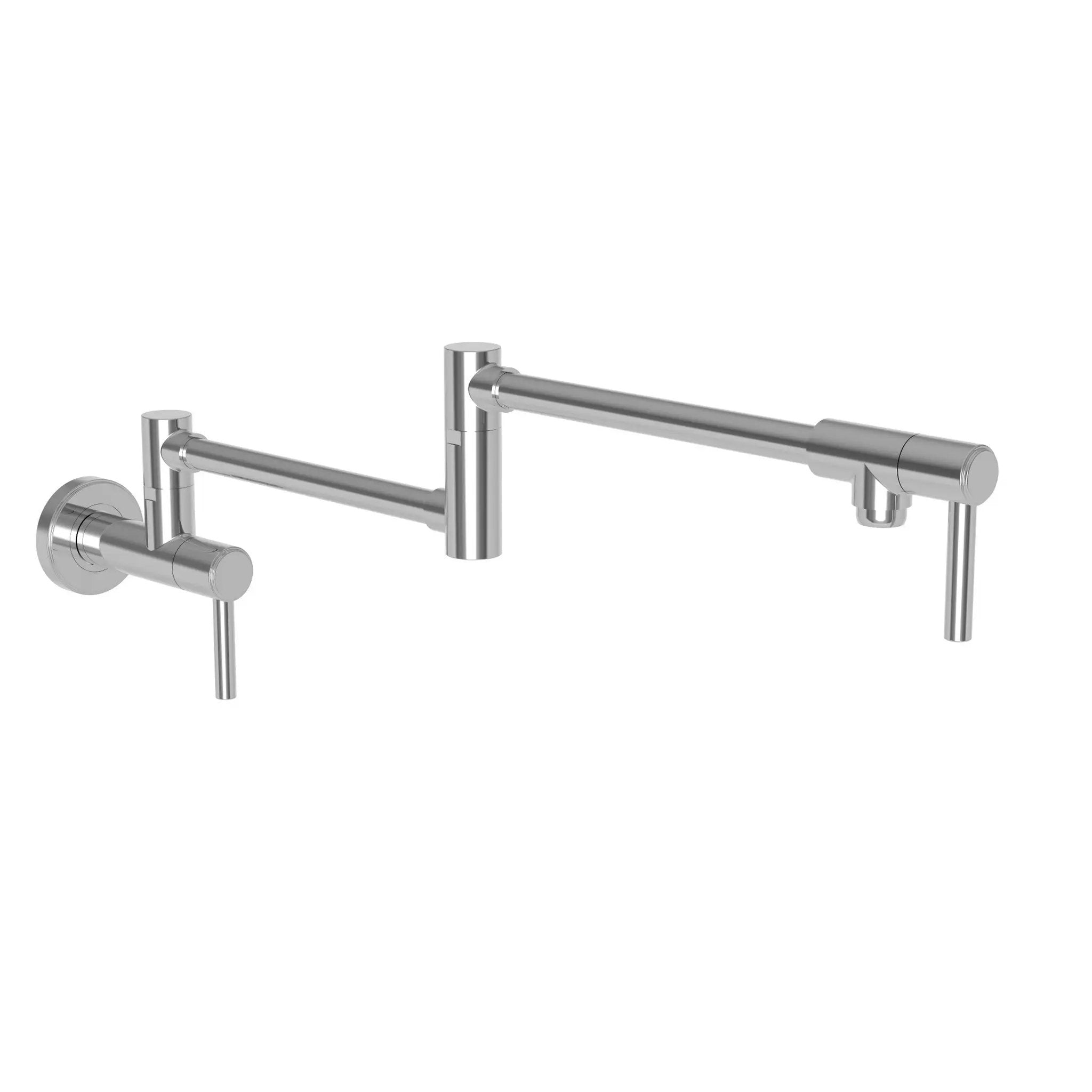 polished chrome pot filler