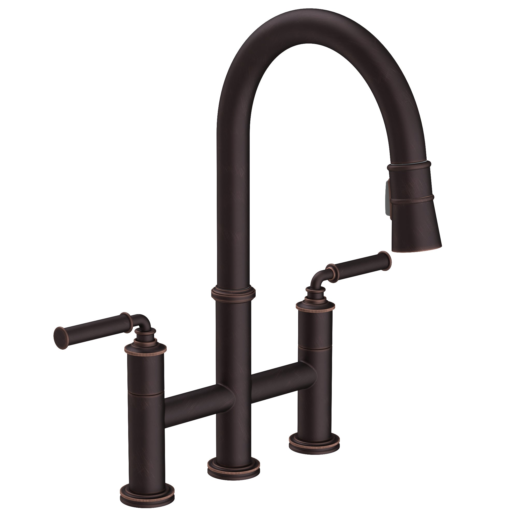 Newport Brass Taft Kitchen Bridge Pull-Down Faucet