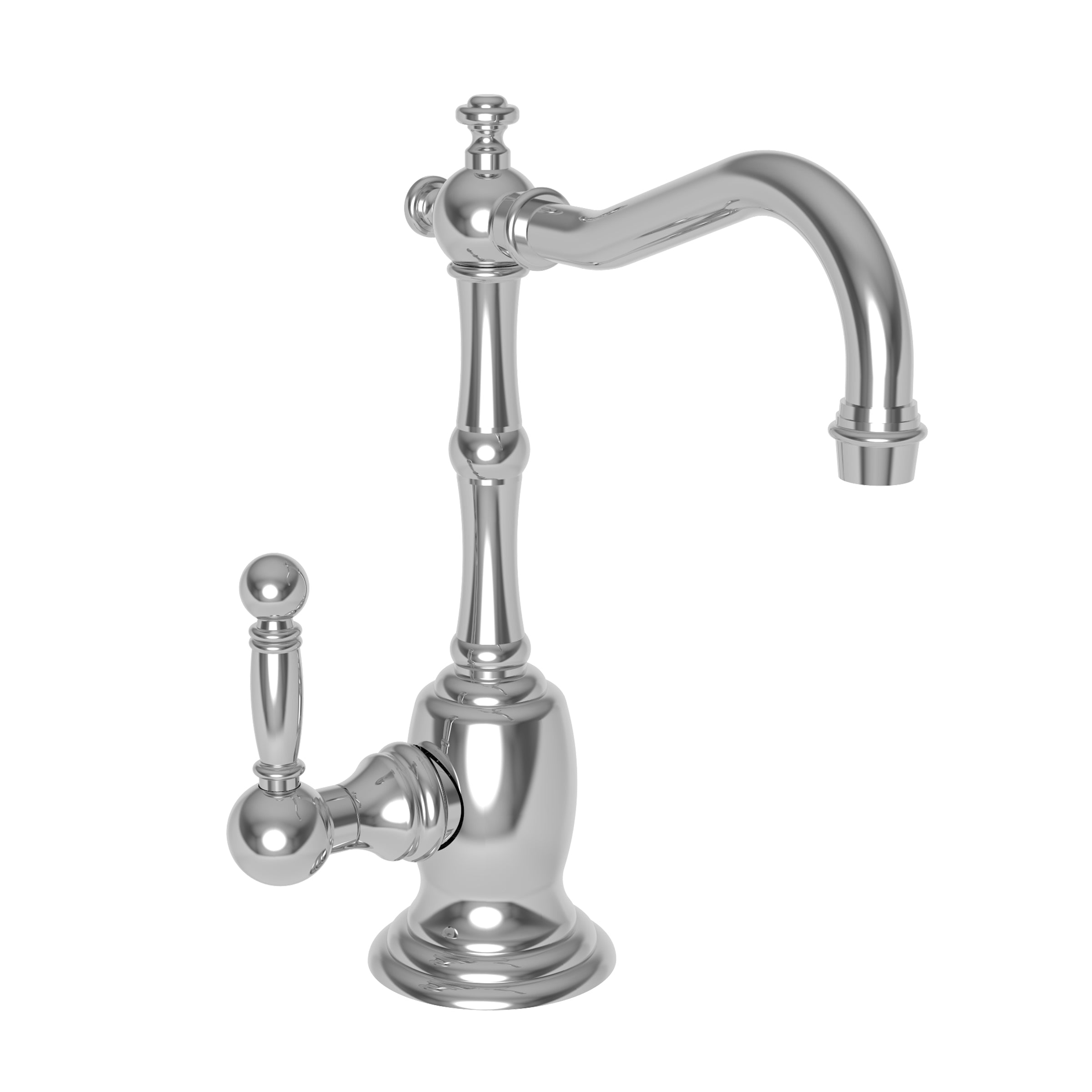 polished chrome water dispenser