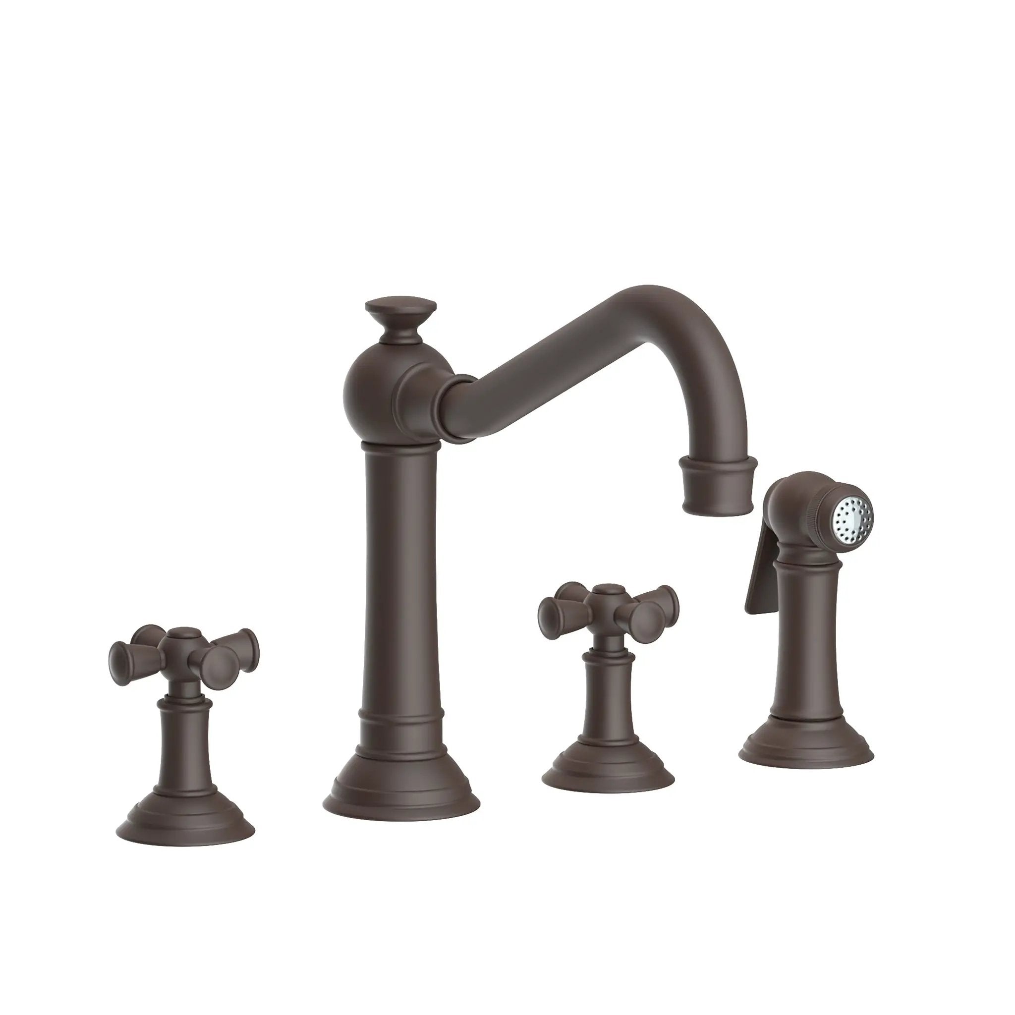 Newport Brass Jacobean Kitchen Faucet with Side Spray by Newport Brass