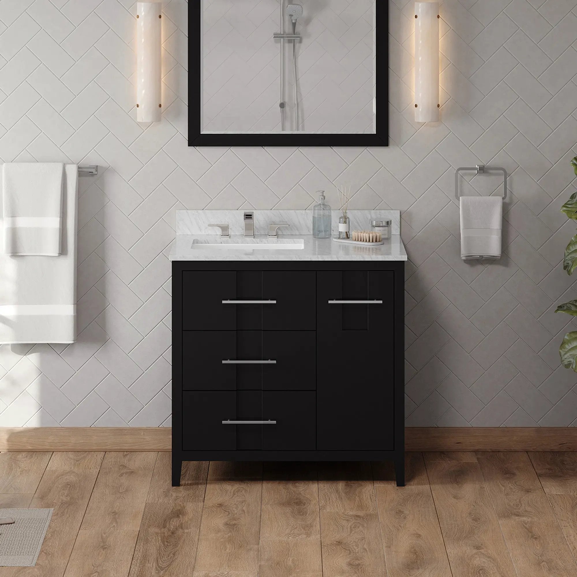 Jeffrey Alexander 36" Katara Vanity Set by Jeffrey Alexander