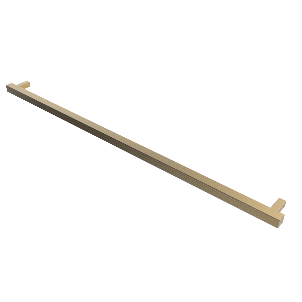Amba Modello i Square 59" Hardwired Single Bar Towel Warmer by Amba