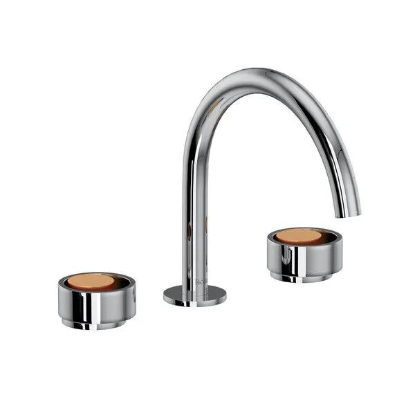 Rohl Eclissi Widespread Lavatory Faucet with C-Spout by Rohl