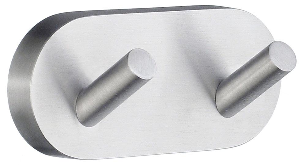 brushed chrome towel hook