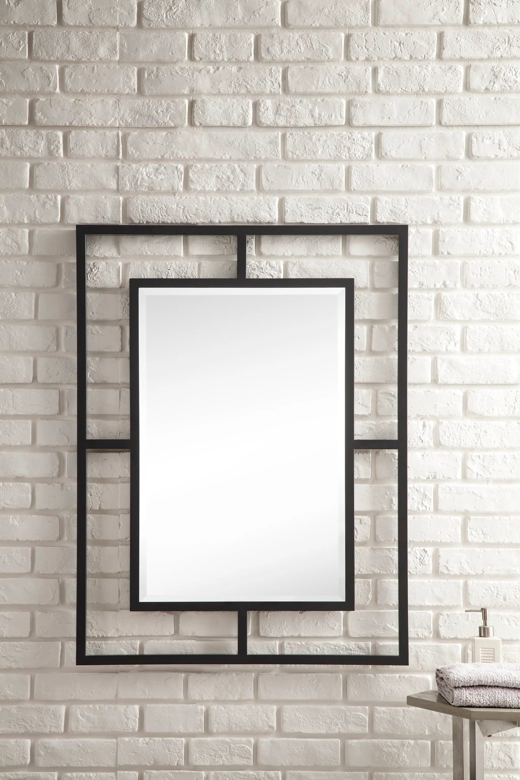 matte black mirror