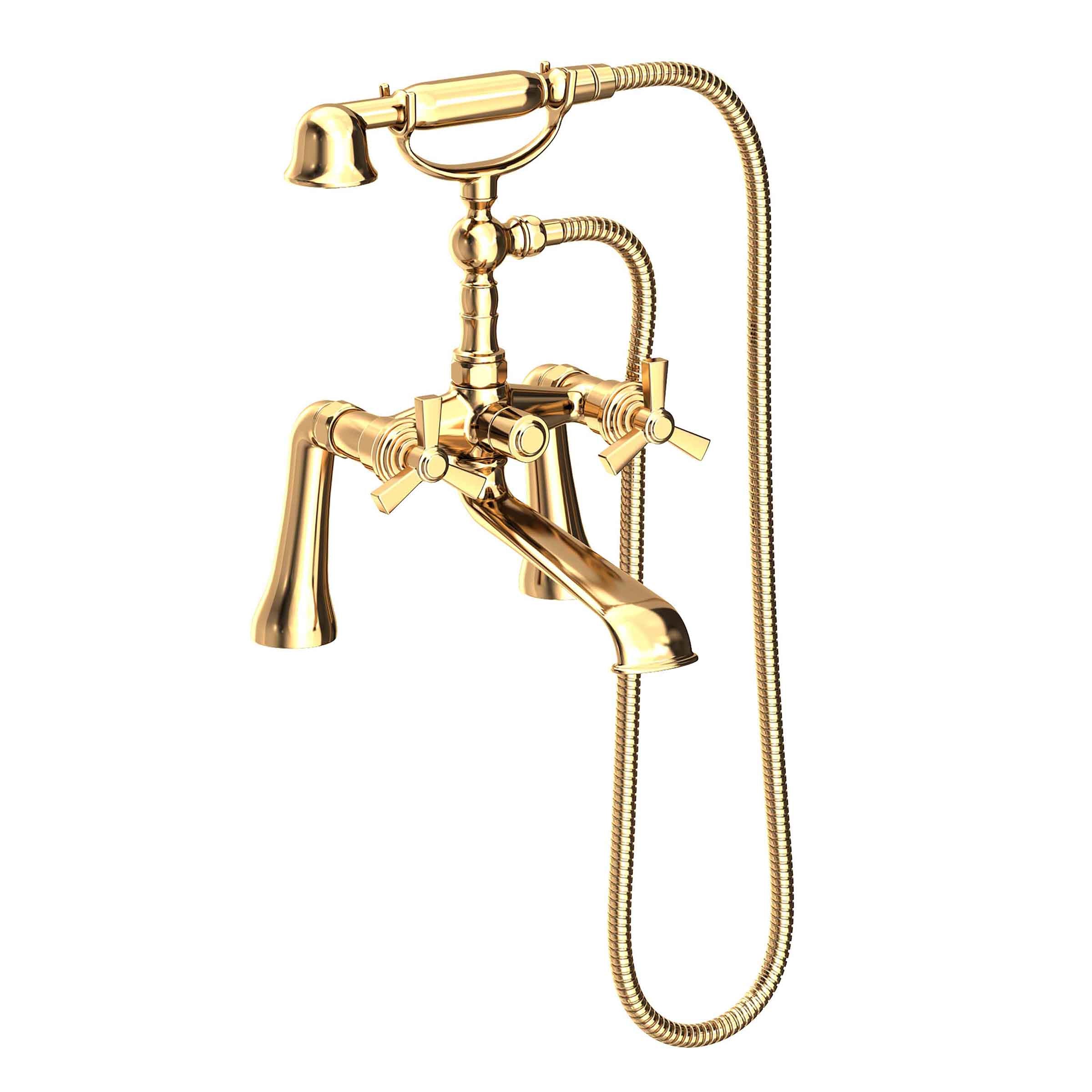 Newport Brass Miro Exposed Tub & Hand Shower Set - Deck Mount