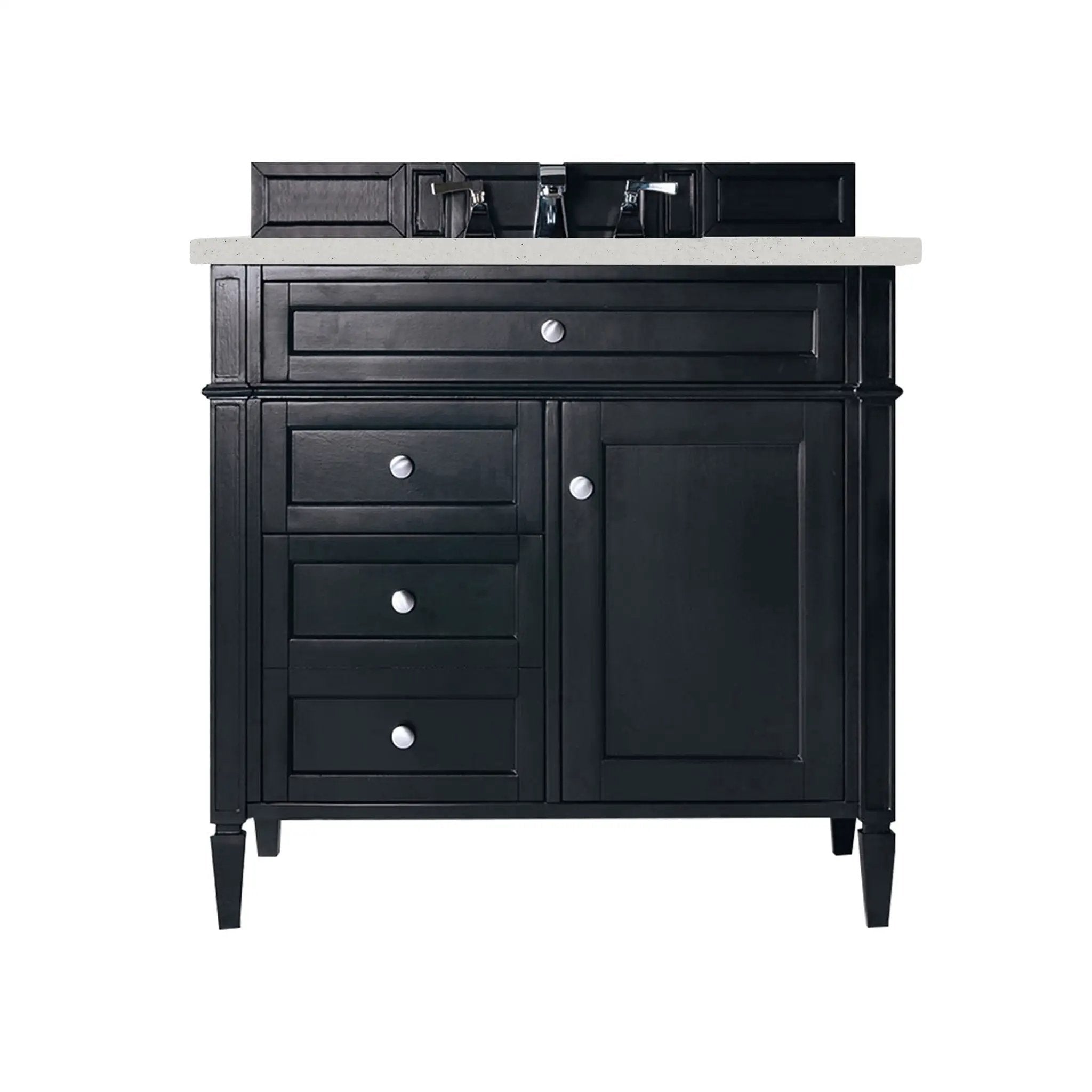 James Martin Brittany 36" Single Vanity Set - Black Onyx by James Martin Vanities