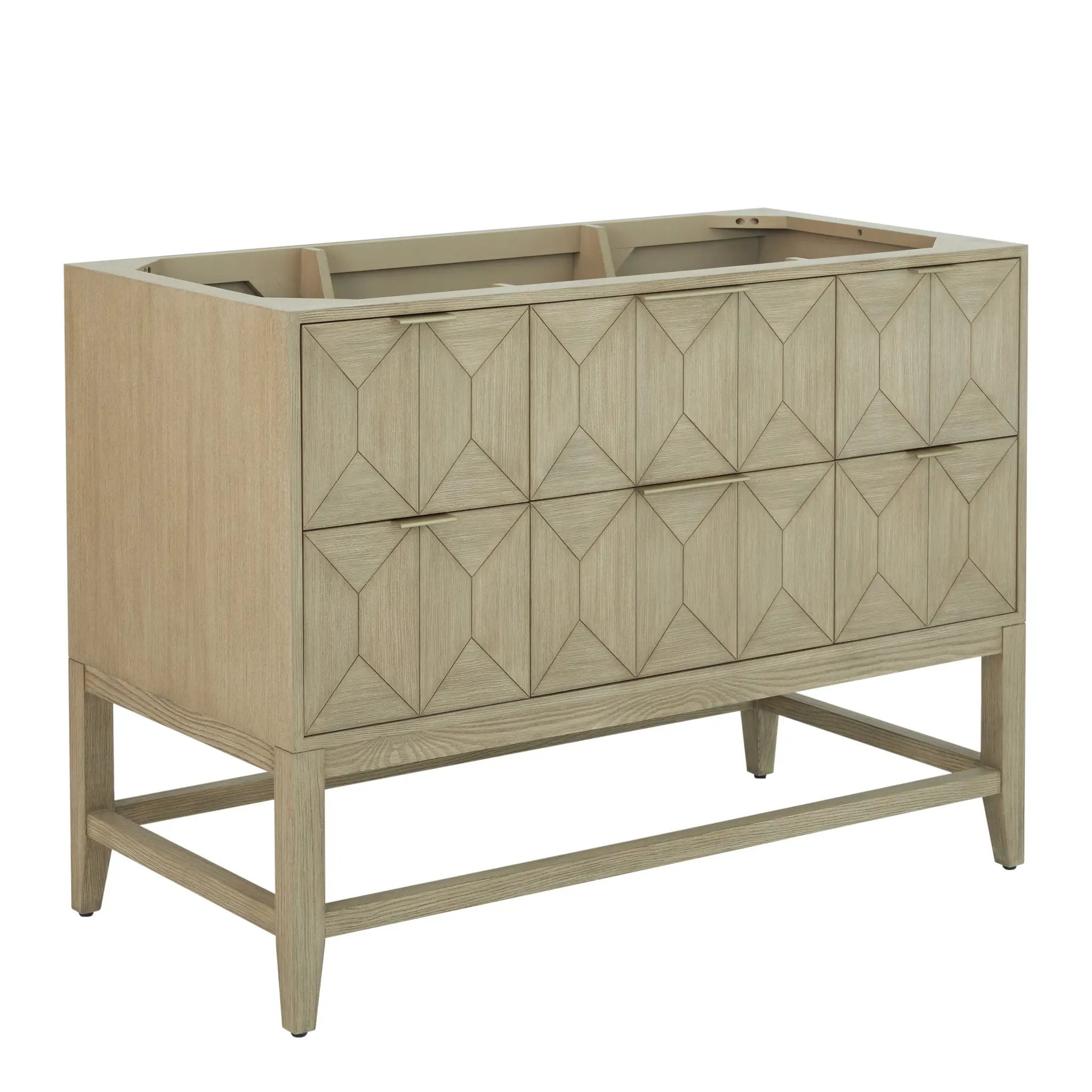 James Martin Emmeline 48" Single Vanity Set - Pebble Oak by James Martin Vanities