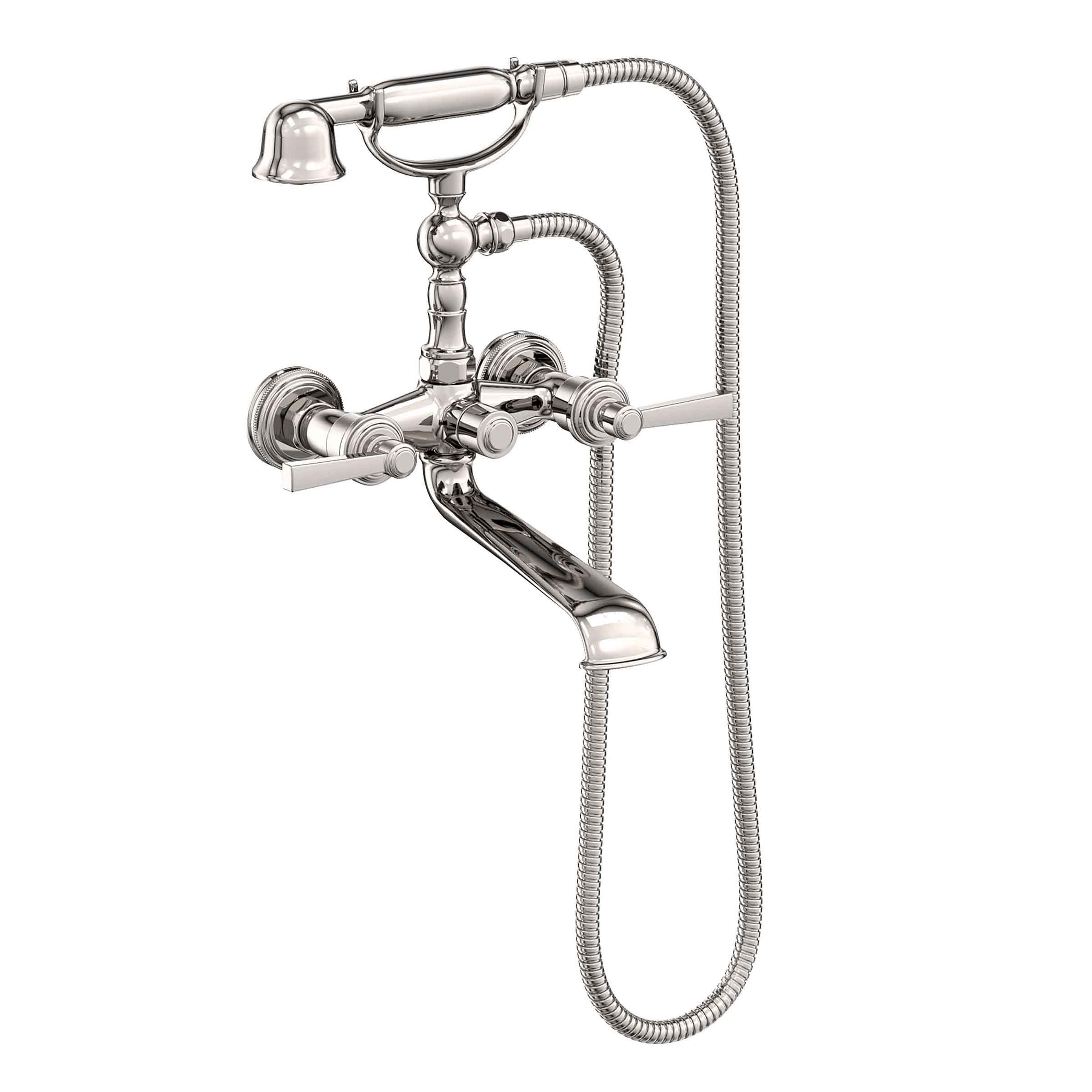 Newport Brass Miro Exposed Tub & Hand Shower Set - Wall Mount