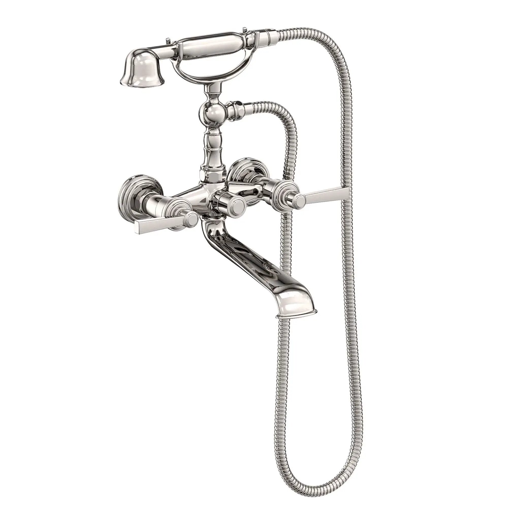 Newport Brass Miro Exposed Tub & Hand Shower Set - Wall Mount by Newport Brass
