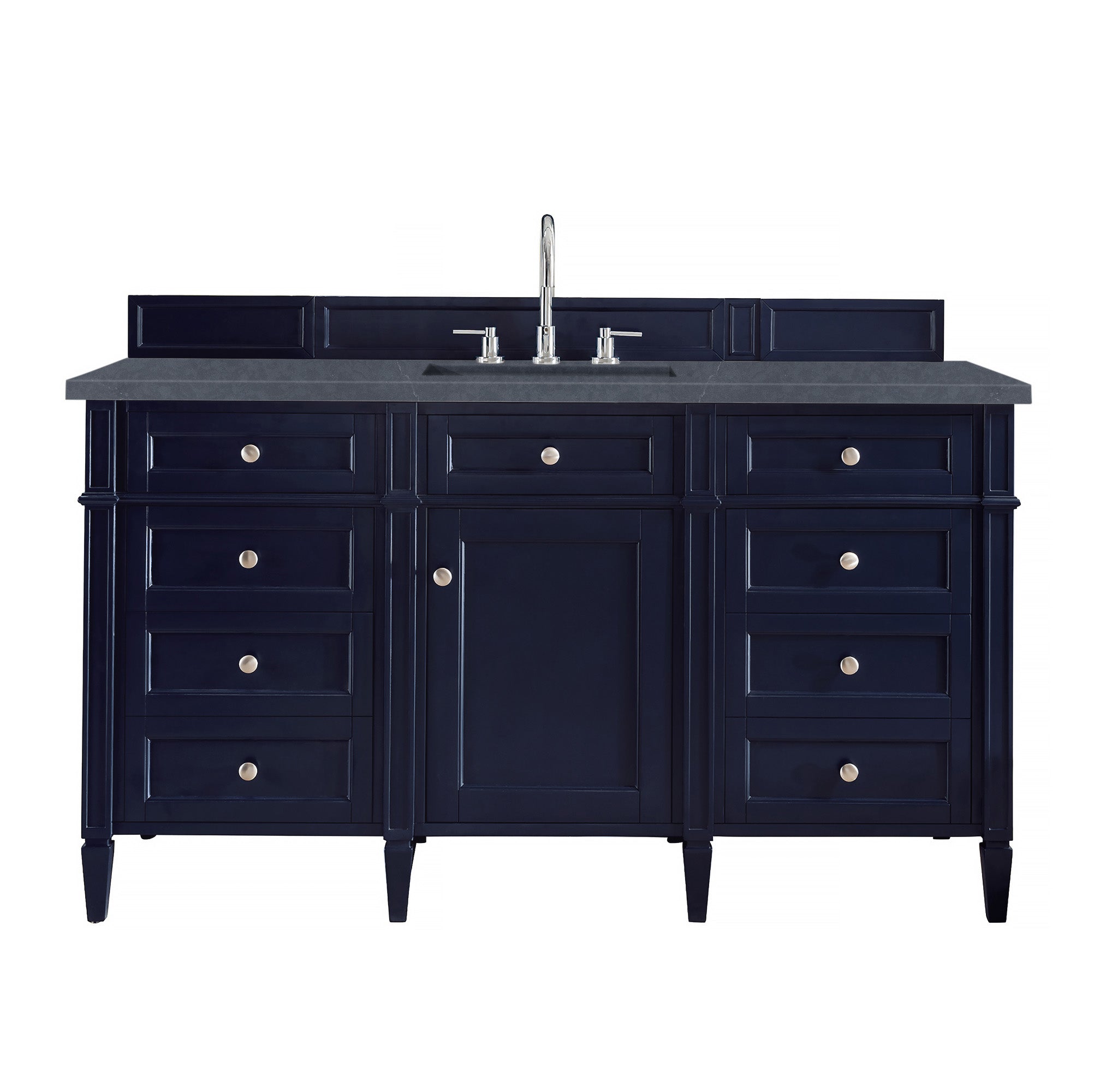 James Martin Brittany 60" Single Vanity Set - Victory Blue by James Martin Vanities