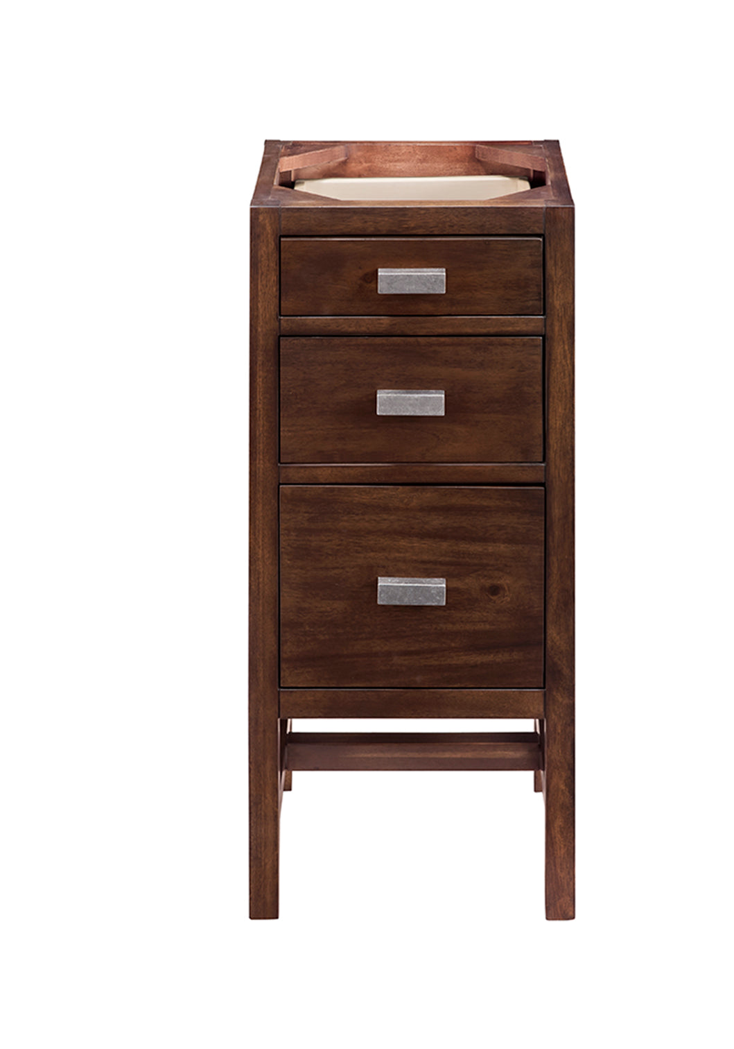James Martin Addison 15" Base Cabinet Set - Mid-Century Acacia