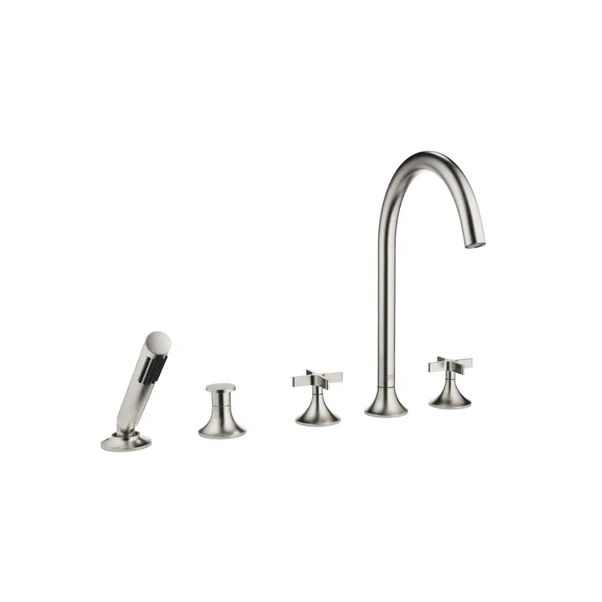 Dornbracht VAIA Five Hole Tub Set for Deck-Mounted Tub Installation with Diverter by Dornbracht