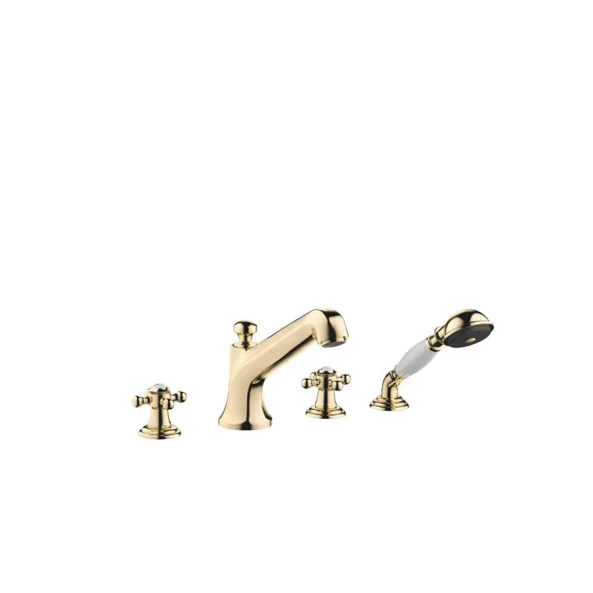 Dornbracht MADISON Deck-Mounted Tub Mixer, With Hand Shower Set For Deck-Mounted Tub Installation by Dornbracht