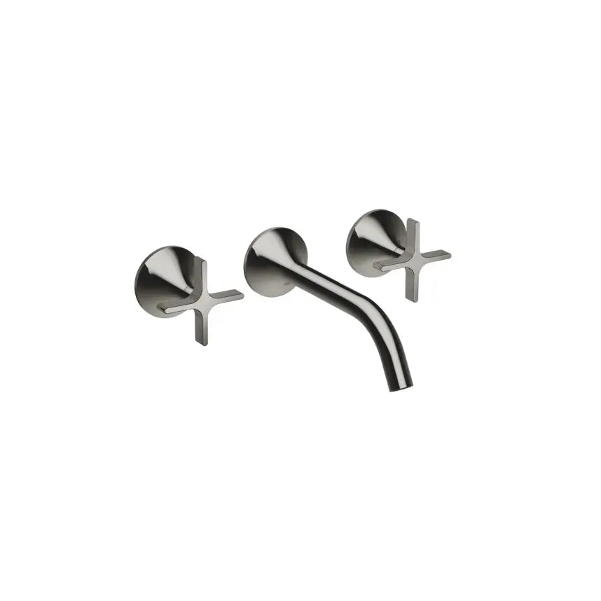 Dornbracht VAIA Wall-Mounted Three-Hole Lavatory Mixer without Drain by Dornbracht
