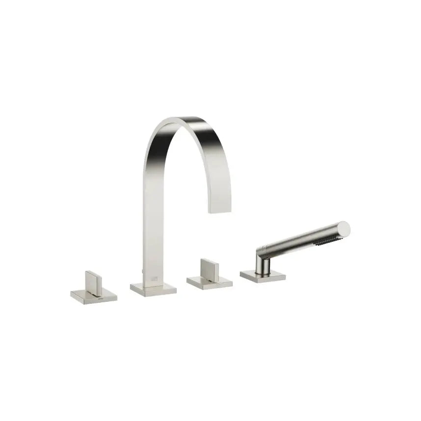 Dornbracht MEM Deck-Mounted Tub Mixer, With Hand Shower Set For Deck-Mounted Tub Installation by Dornbracht