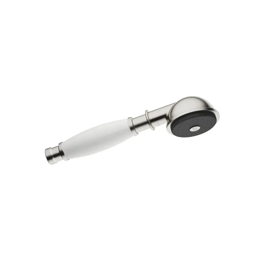 Dornbracht MADISON Metal Hand Shower with Porcelain (White) Handle by Dornbracht