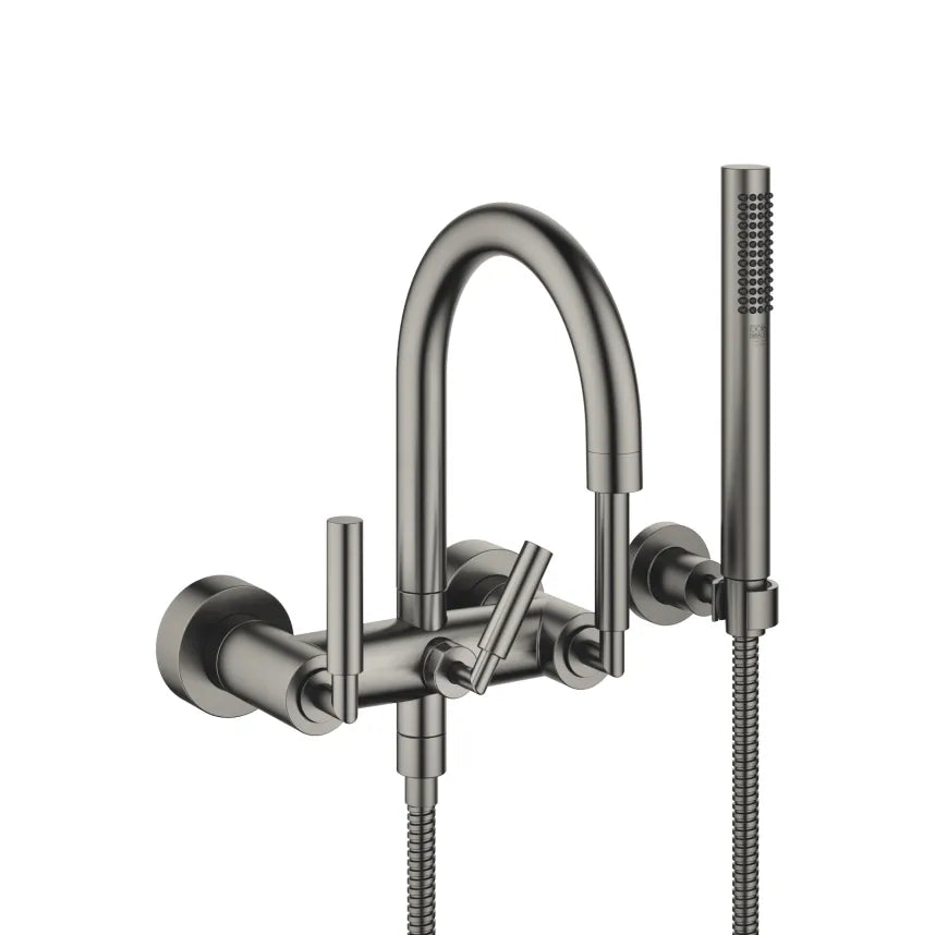 Dornbracht TARA Tub Mixer For Wall-Mounted Installation With Hand Shower Set by Dornbracht