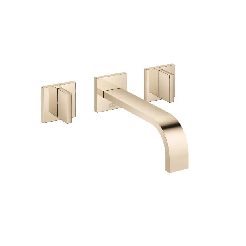 Dornbracht Mem Wall-Mounted Three-Hole Lavatory Mixer without Drain by Dornbracht