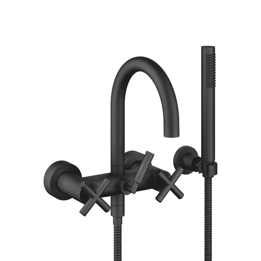 Dornbracht TARA Tub Mixer For Wall-Mounted Installation With Hand Shower Set