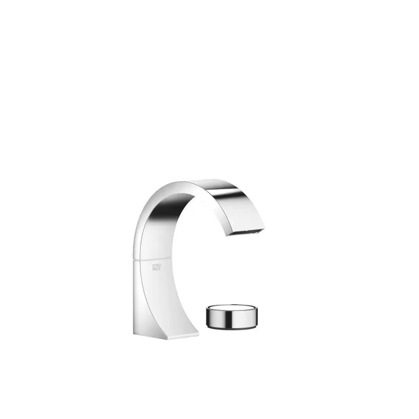 chrome lavatory mixer
