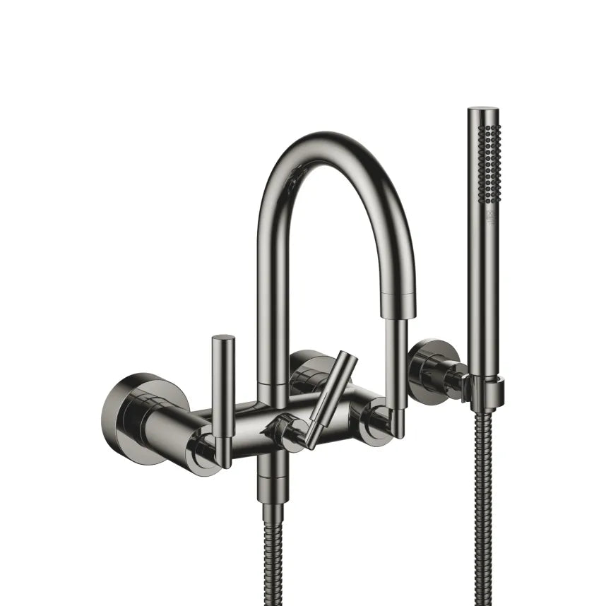 Dornbracht TARA Tub Mixer For Wall-Mounted Installation With Hand Shower Set by Dornbracht