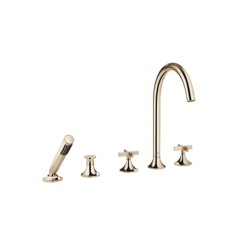 Dornbracht VAIA Five Hole Tub Set for Deck-Mounted Tub Installation with Diverter by Dornbracht