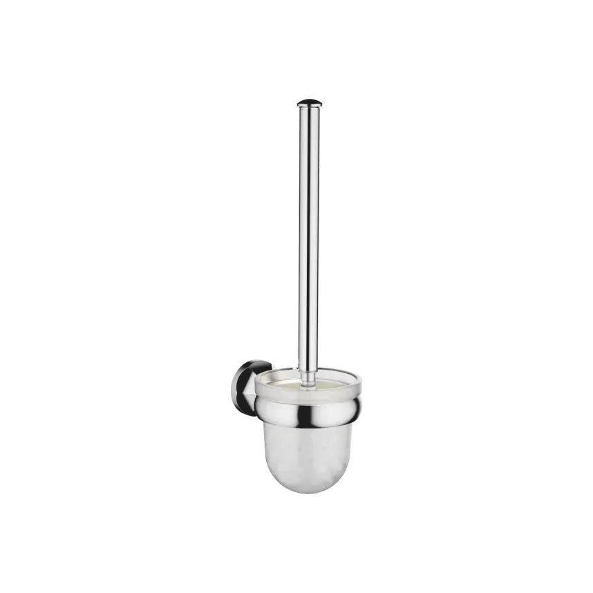 chrome toilet brush