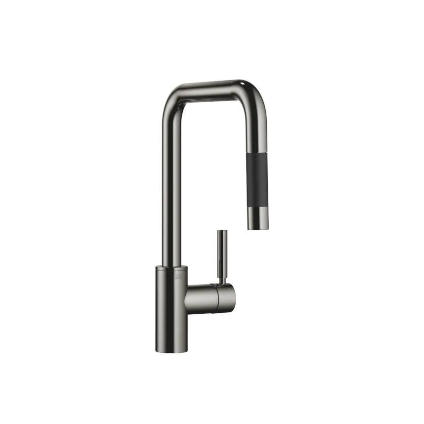 Dornbracht META SQUARE Single-Lever Mixer Pull-Down with Spray Function