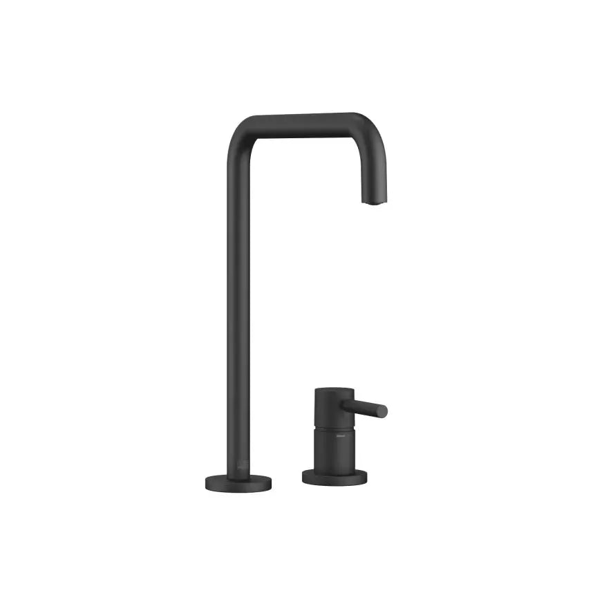 Dornbracht META SQUARE Two-Hole Mixer with Individual Flanges by Dornbracht