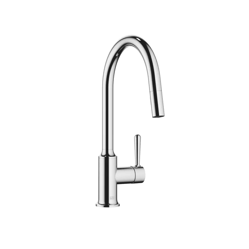 chrome single lever mixer