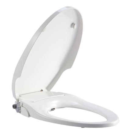 white toilet seat