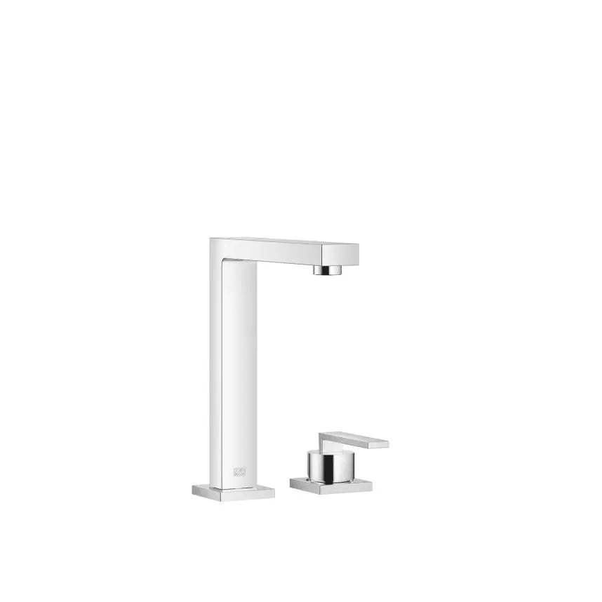 chrome two hole mixer
