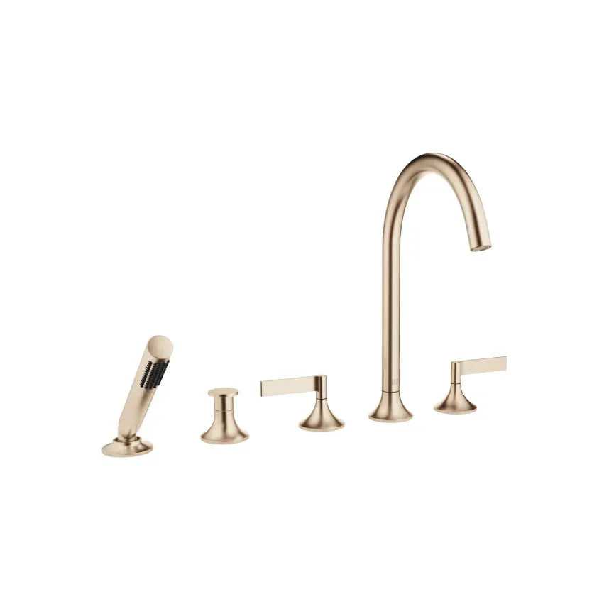 Dornbracht VAIA Five Hole Tub Set for Deck-Mounted Tub Installation with Diverter by Dornbracht