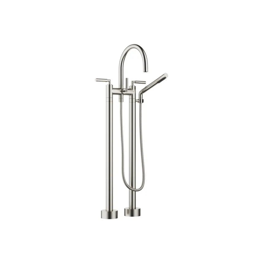 Dornbracht TARA Two-Hole Tub Mixer For Freestanding Installation With Hand Shower Set