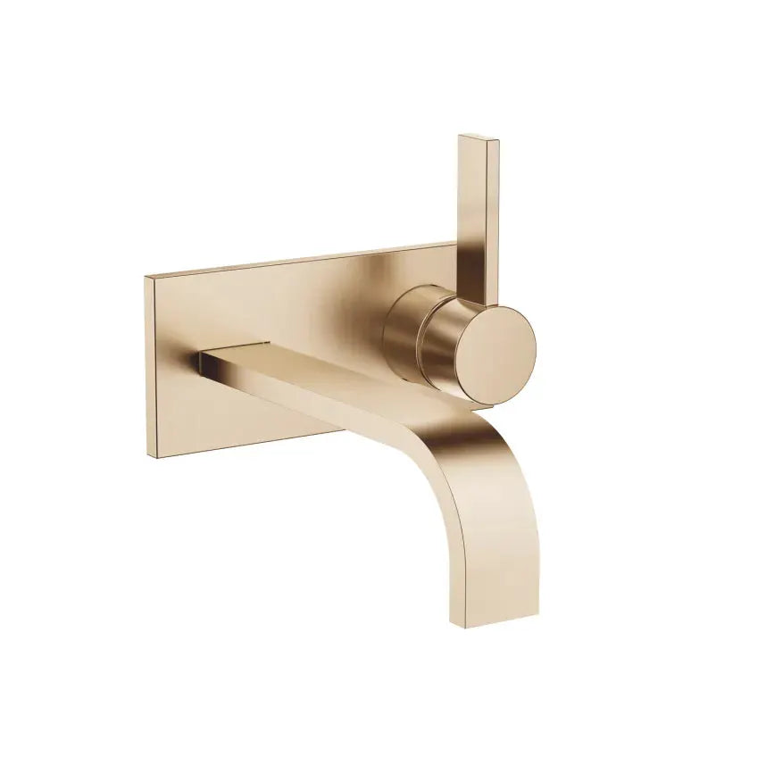 Dornbracht MEM Wall-Mounted Single-Lever Mixer with Cover Plate without Drain by Dornbracht