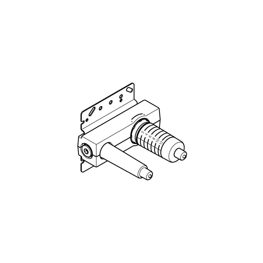 rough for wall mounted faucet