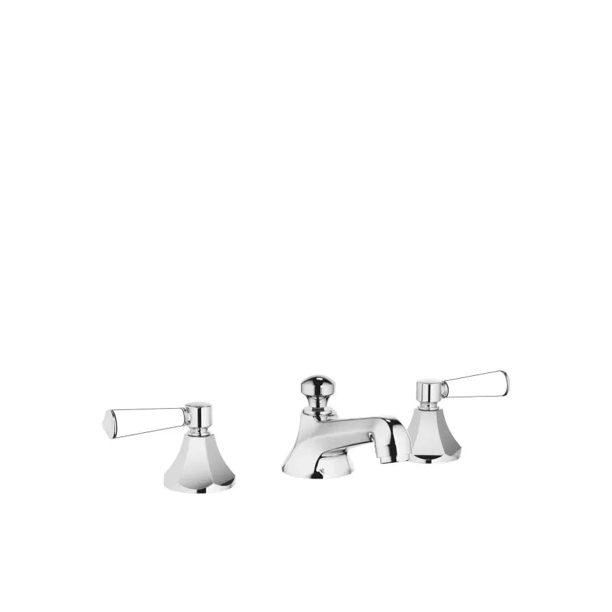 chrome lavatory mixer