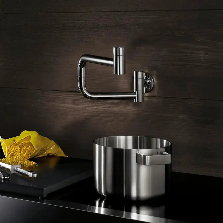 chrome pot filler