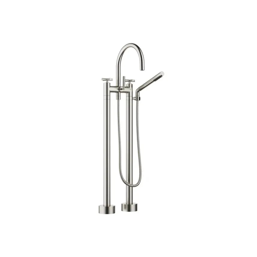Dornbracht TARA Two-Hole Tub Mixer For Freestanding Installation With Hand Shower Set by Dornbracht