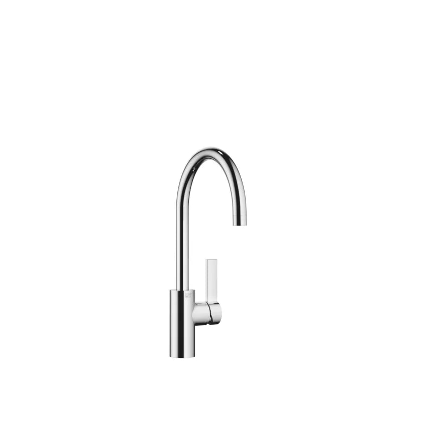 chrome single lever mixer