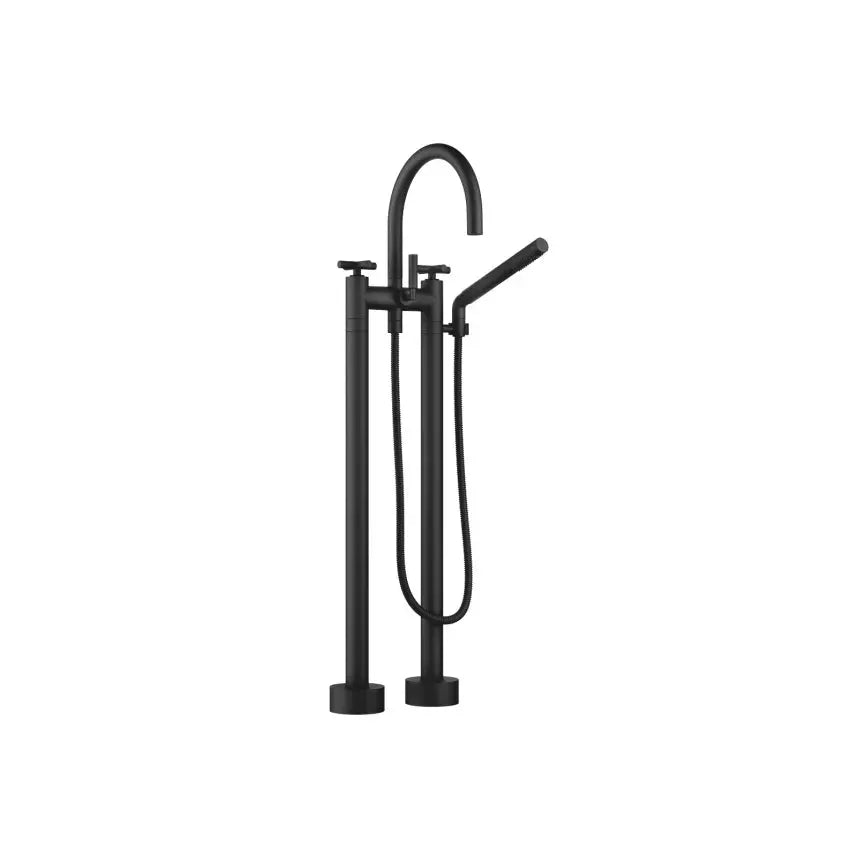 Dornbracht TARA Two-Hole Tub Mixer For Freestanding Installation With Hand Shower Set by Dornbracht