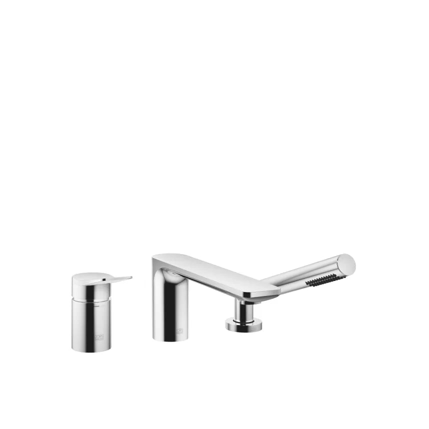 chrome lever tub mixer