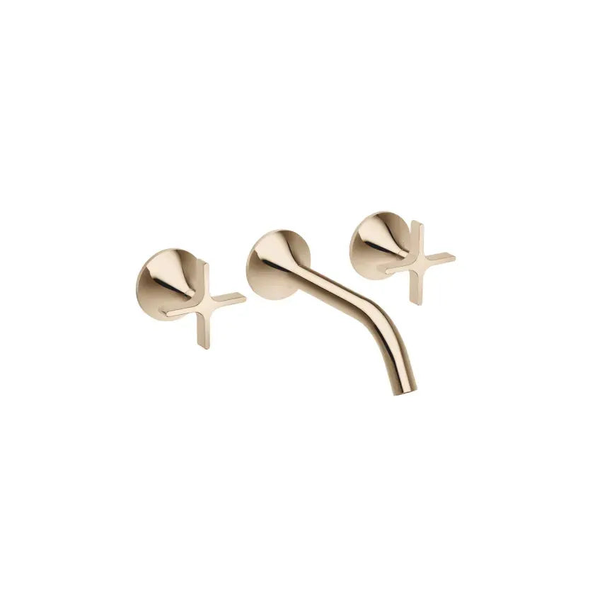 Dornbracht VAIA Wall-Mounted Three-Hole Lavatory Mixer without Drain by Dornbracht
