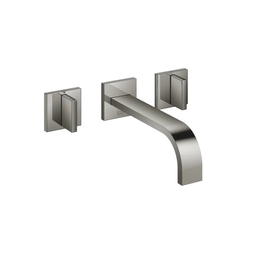 Dornbracht Mem Wall-Mounted Three-Hole Lavatory Mixer without Drain