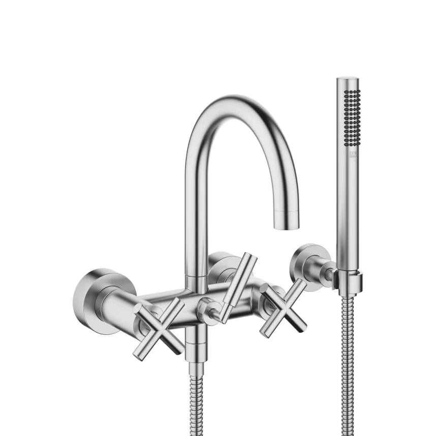 Dornbracht TARA Tub Mixer For Wall-Mounted Installation With Hand Shower Set