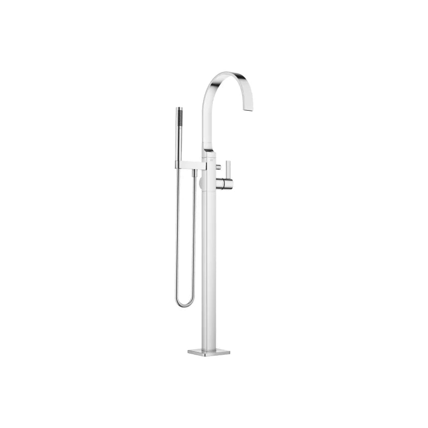 chrome lever tub mixer