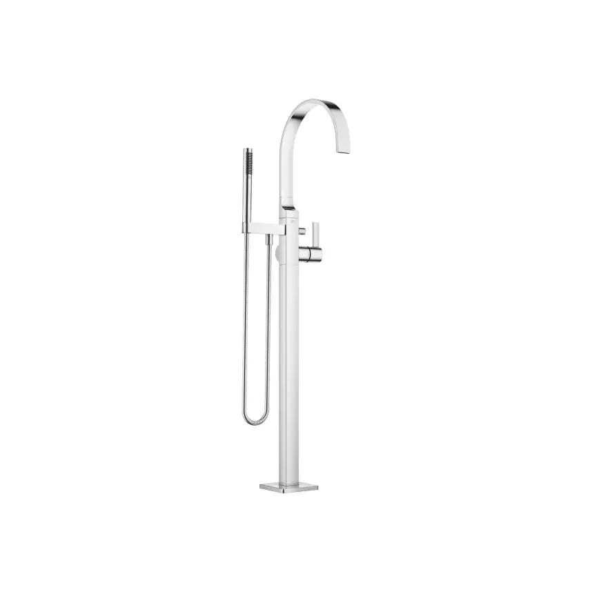 chrome lever tub mixer