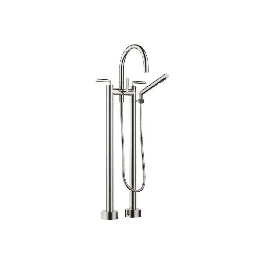 Dornbracht TARA Two-Hole Tub Mixer For Freestanding Installation With Hand Shower Set by Dornbracht