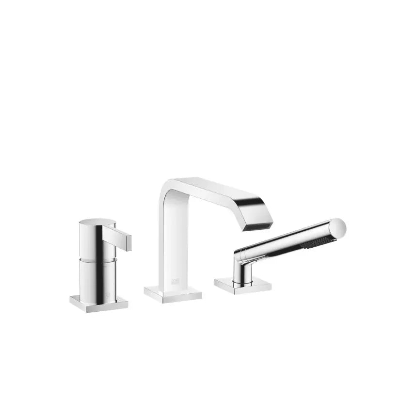 chrome lever tub mixer